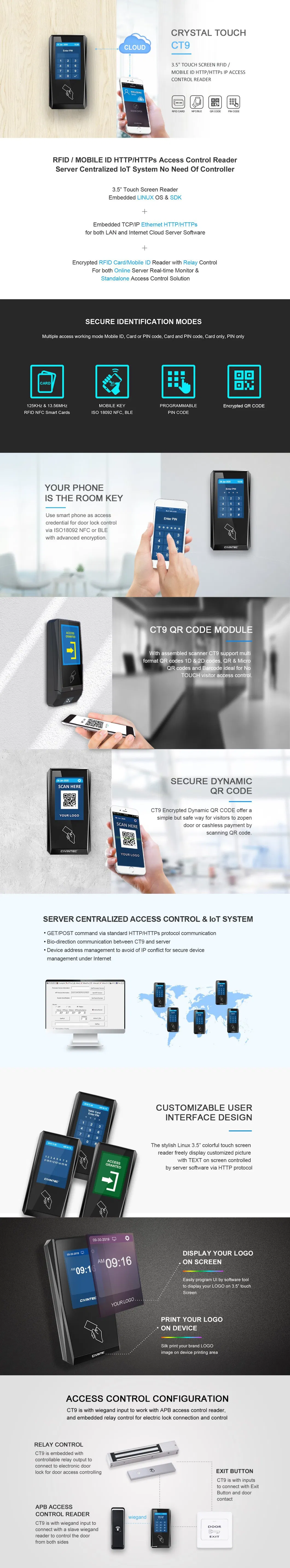 Fuel Nozzle RFID Reader with Qr Code, Barcode Reader and BLE Reader